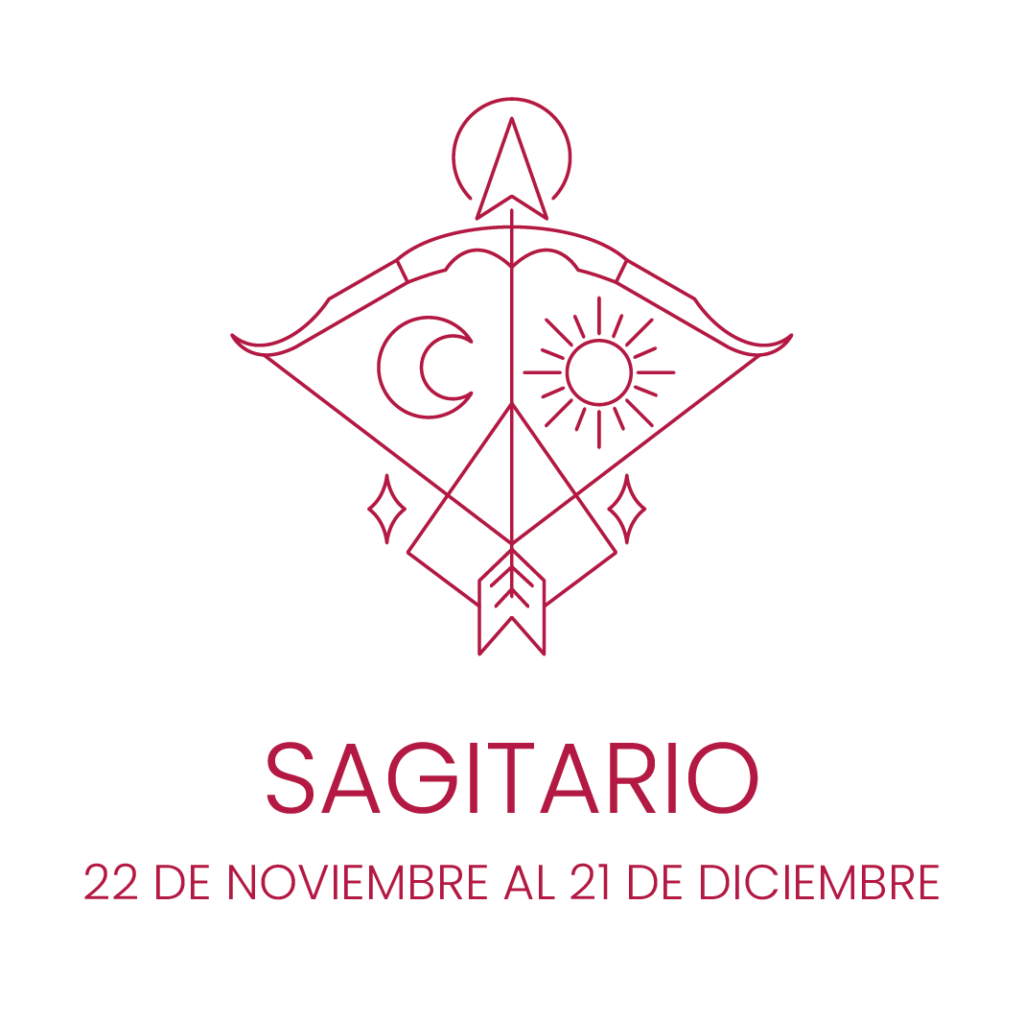 Ilustración de un arco para simbolizar al signo de Sagitario