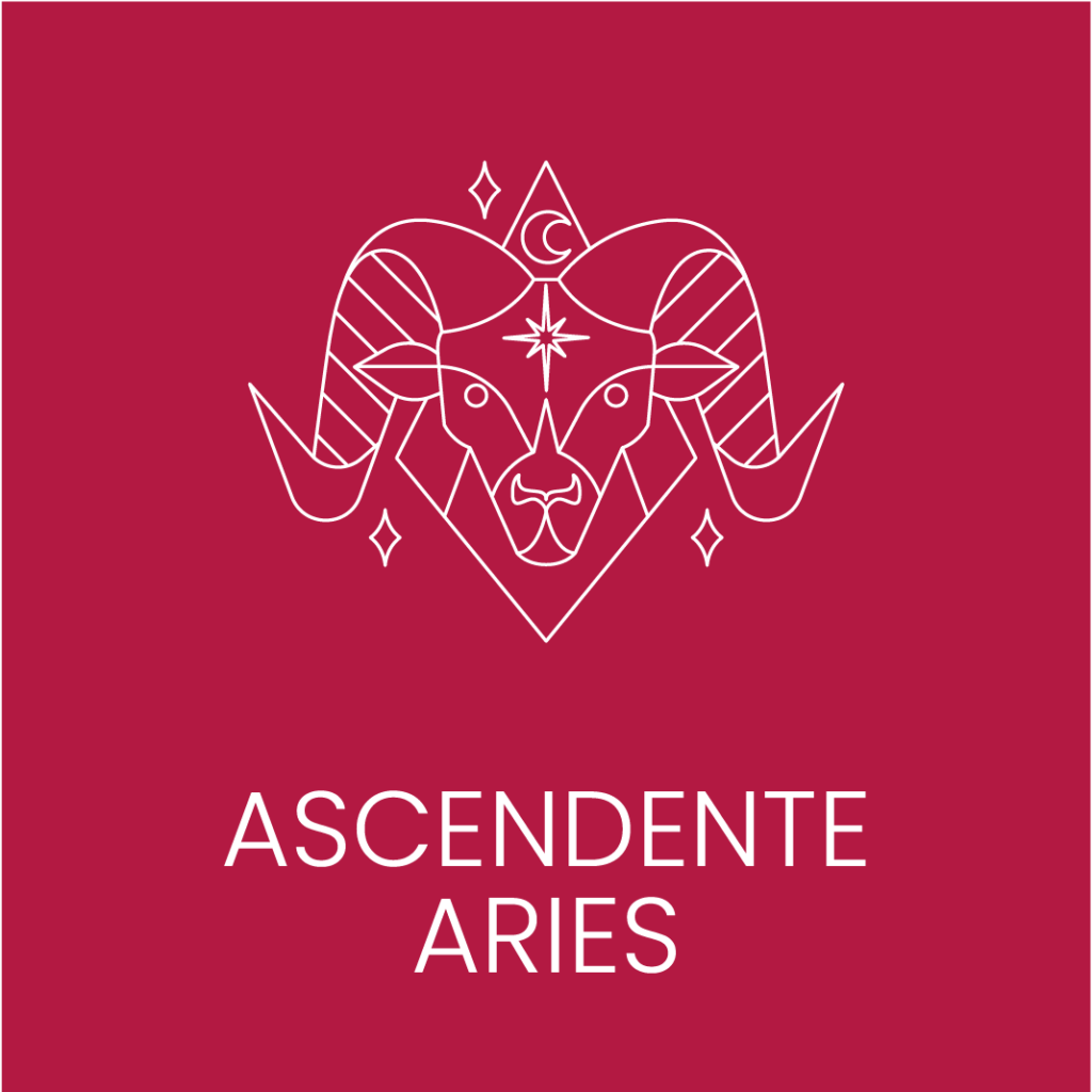 Ilustración del Ascendente Aries para Vivir en Astrológico.