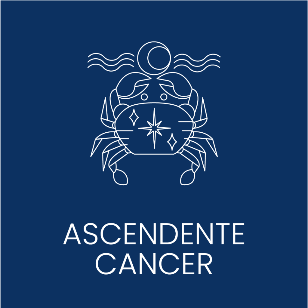 Ilustración del Ascendente Cáncer para Vivir en Astrológico.