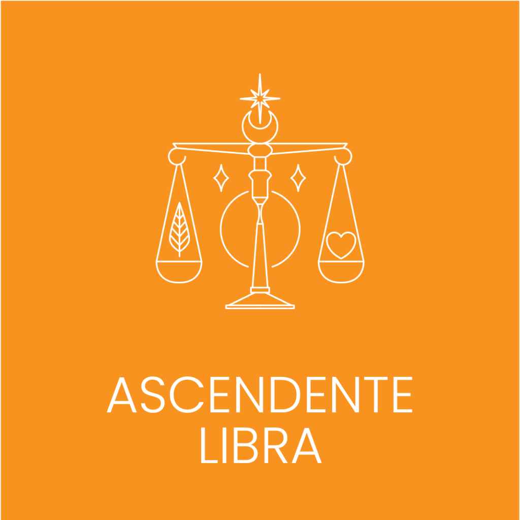 Ilustración del Ascendente Libra para Vivir en Astrológico.