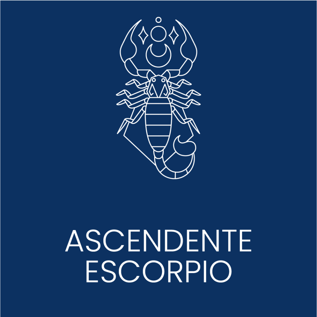 Ilustración del Ascendente Escorpio para Vivir en Astrológico.