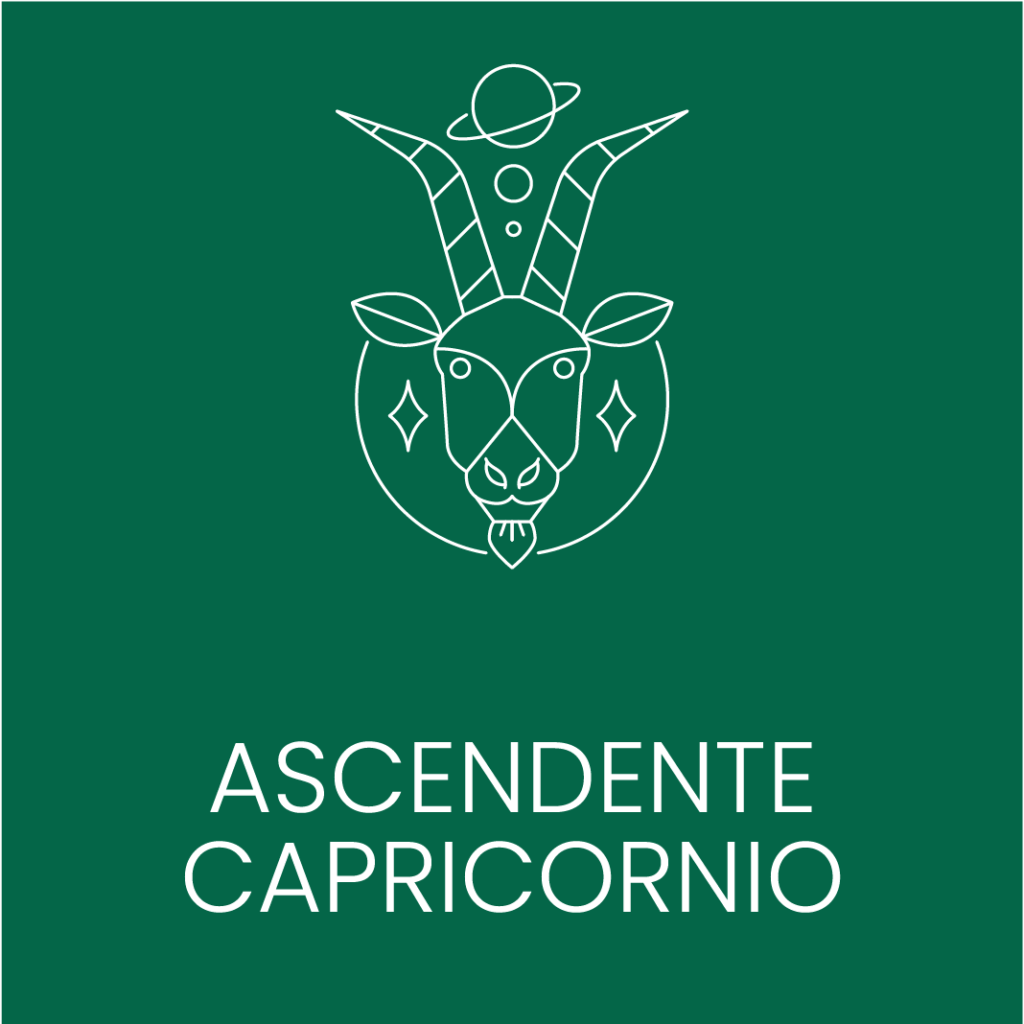 Ilustración del Ascendente Capricornio para Vivir en Astrológico.