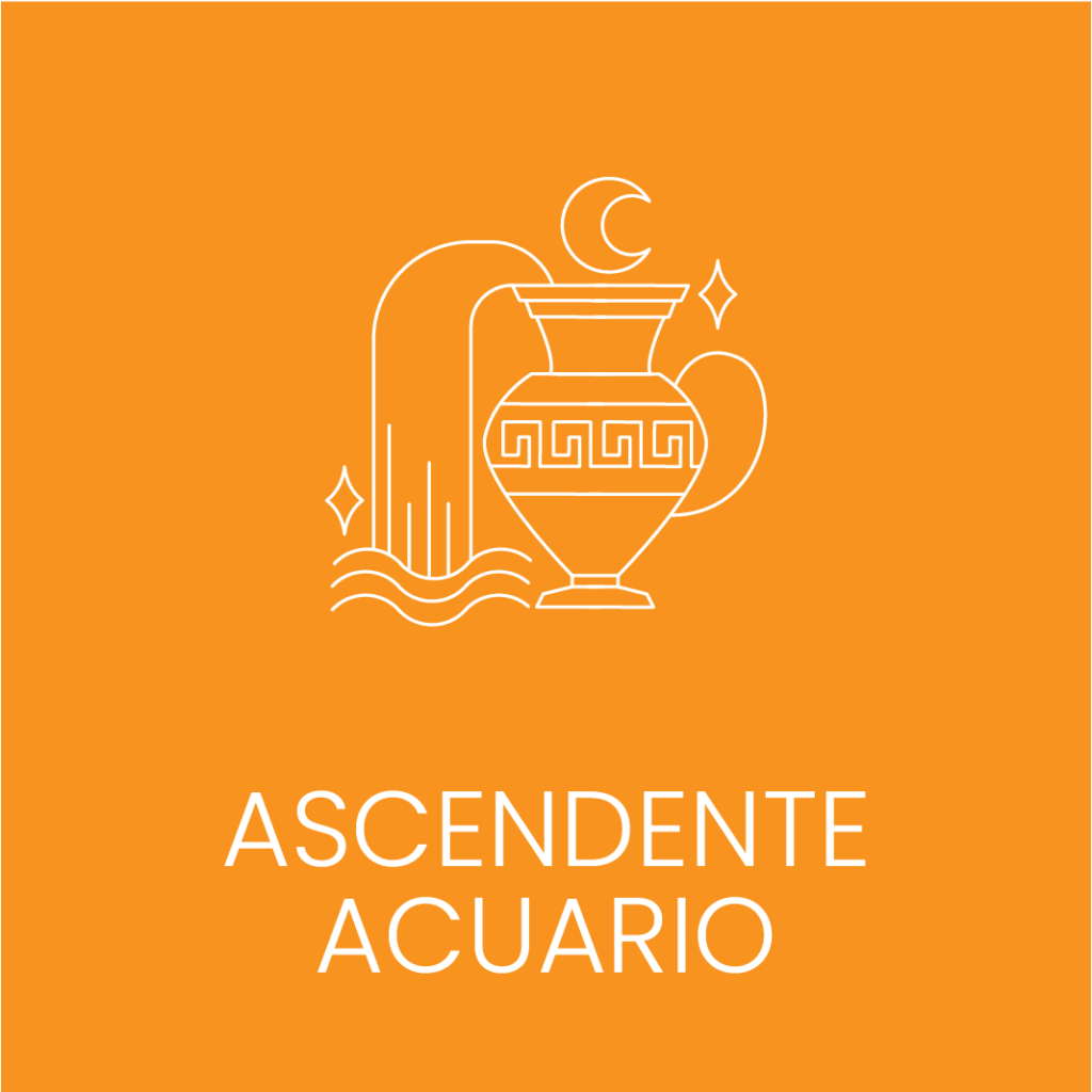 Ilustración del Ascendente Acuario para Vivir en Astrológico.