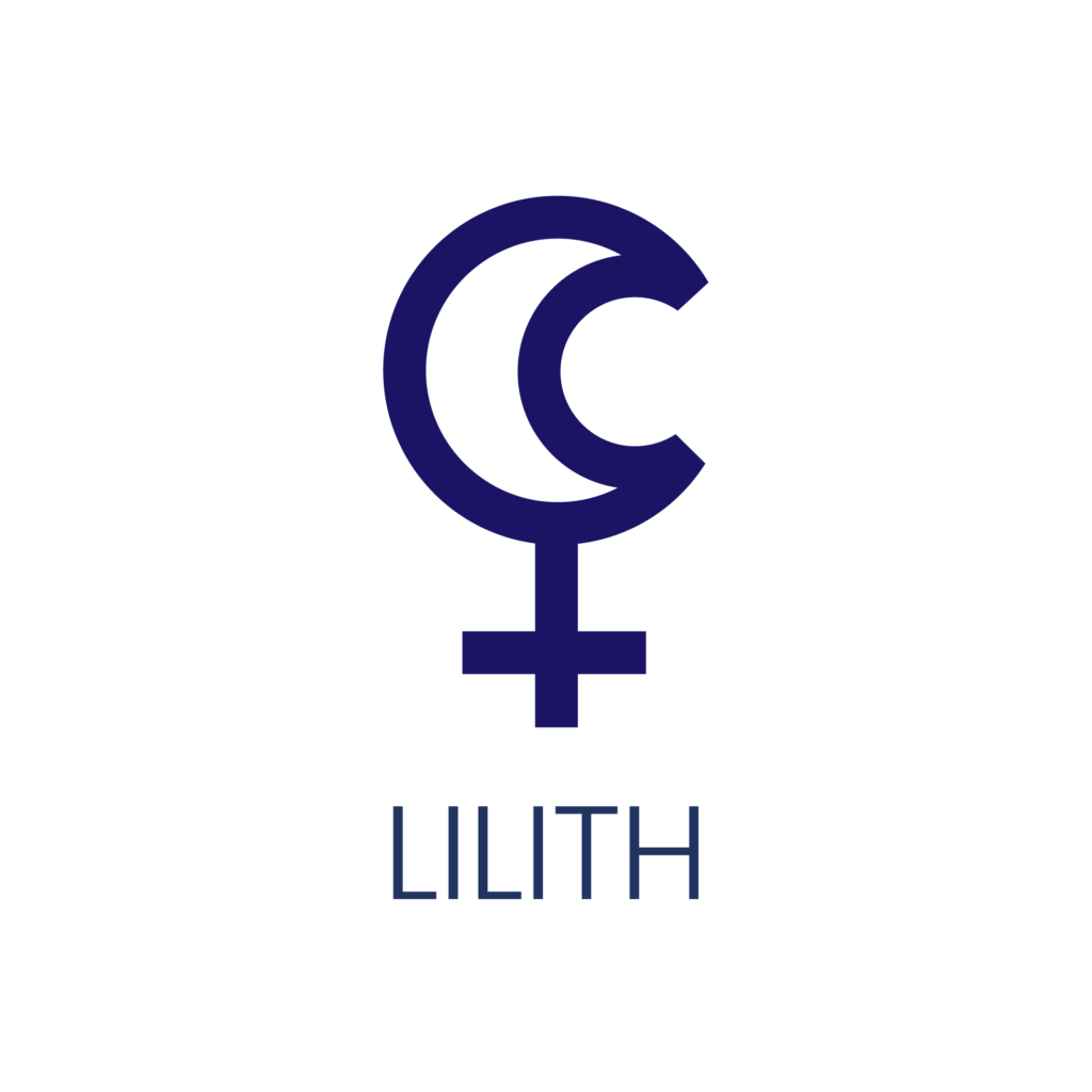 Logo de Lilith para un artículo de Vivir En Astrológico.