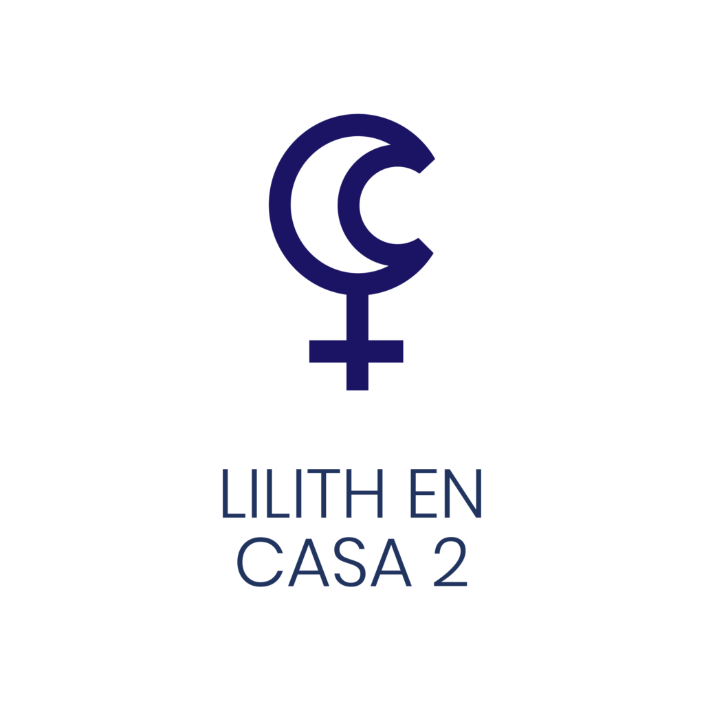 Logo de Lilith en Casa 2 para un artículo de Vivir En Astrológico.