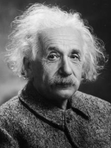 Foto de Albert Einstein para un artículo de Vivir En Astrológico.