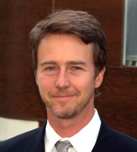 Foto de Edward Norton para un artículo de Vivir En Astrológico.