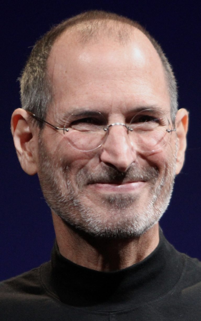 Foto de Steve Jobs para un artículo de Vivir En Astrológico.
