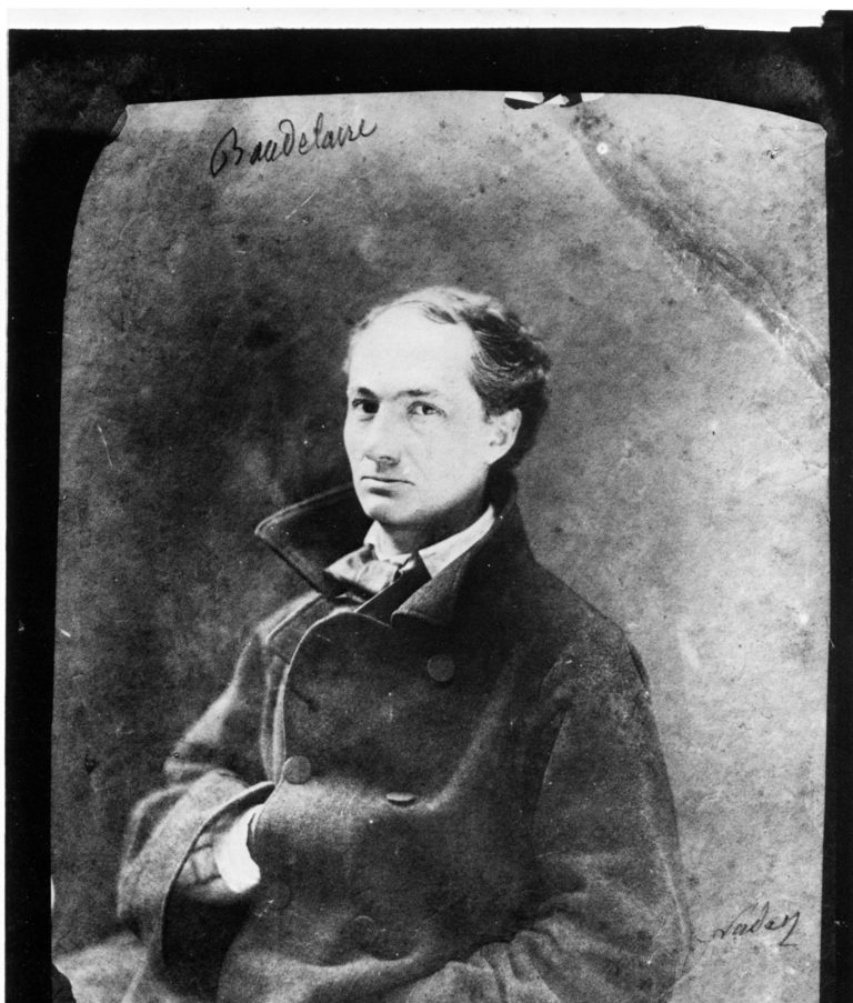 Foto de Baudelaire para un articulo de Vivir En Astrológico.